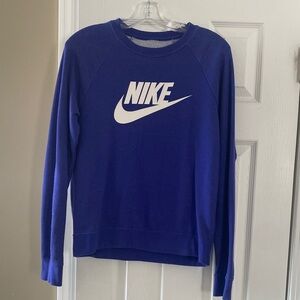 Nike Royal Blue Crewneck Sweatshirt